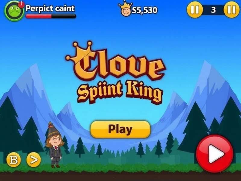 Clove Sprint King Game Screenshot